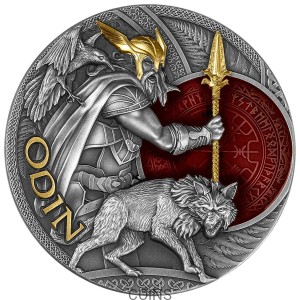 ODYN 5 dolarów 2oz Ag999 