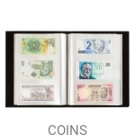 Album klaser na 300 banknotów czarny