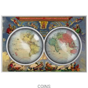 1000CFA ATLAS MAIOR 1oz Ag999 soczewki