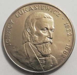 50 zł Ignacy Łukasiewicz 1983 rok